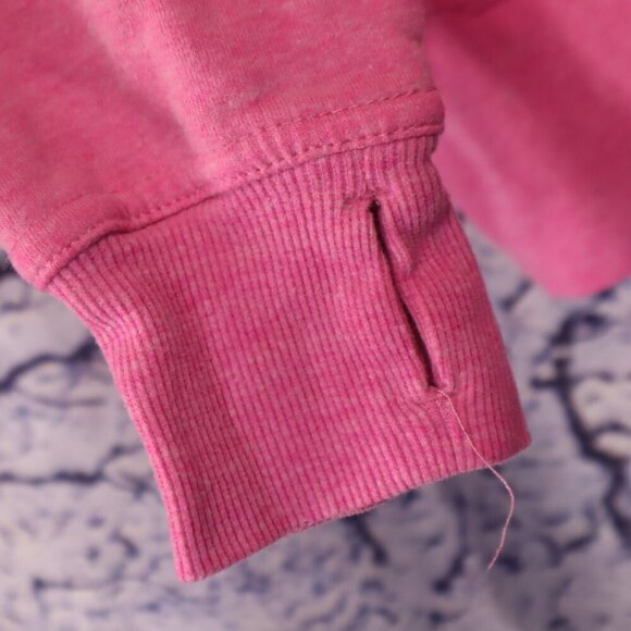 HOT PINK LOGO FLEECE M Sketchers Hoodie Casual Bright Spring Summer School Y2K - Picture 4 of 10